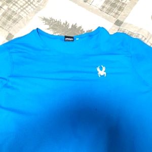 Xl spyder short sleeve wick shirt